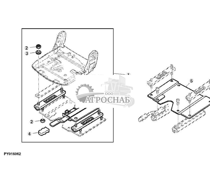 ПРОДОЛЬНАЯ ГОРИЗОНТАЛЬНАЯ ПОДВЕСКА MSG83MSG93 